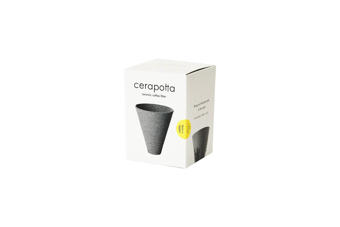 cerapotta: Pure Coffee Brewing through Japanese Porous Stone